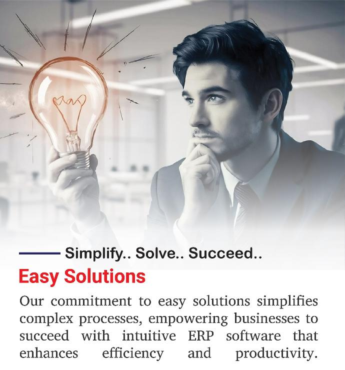 ERP software gives easy solution